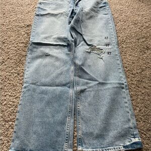 GAP Light Blue High-Rise Loose Jeans